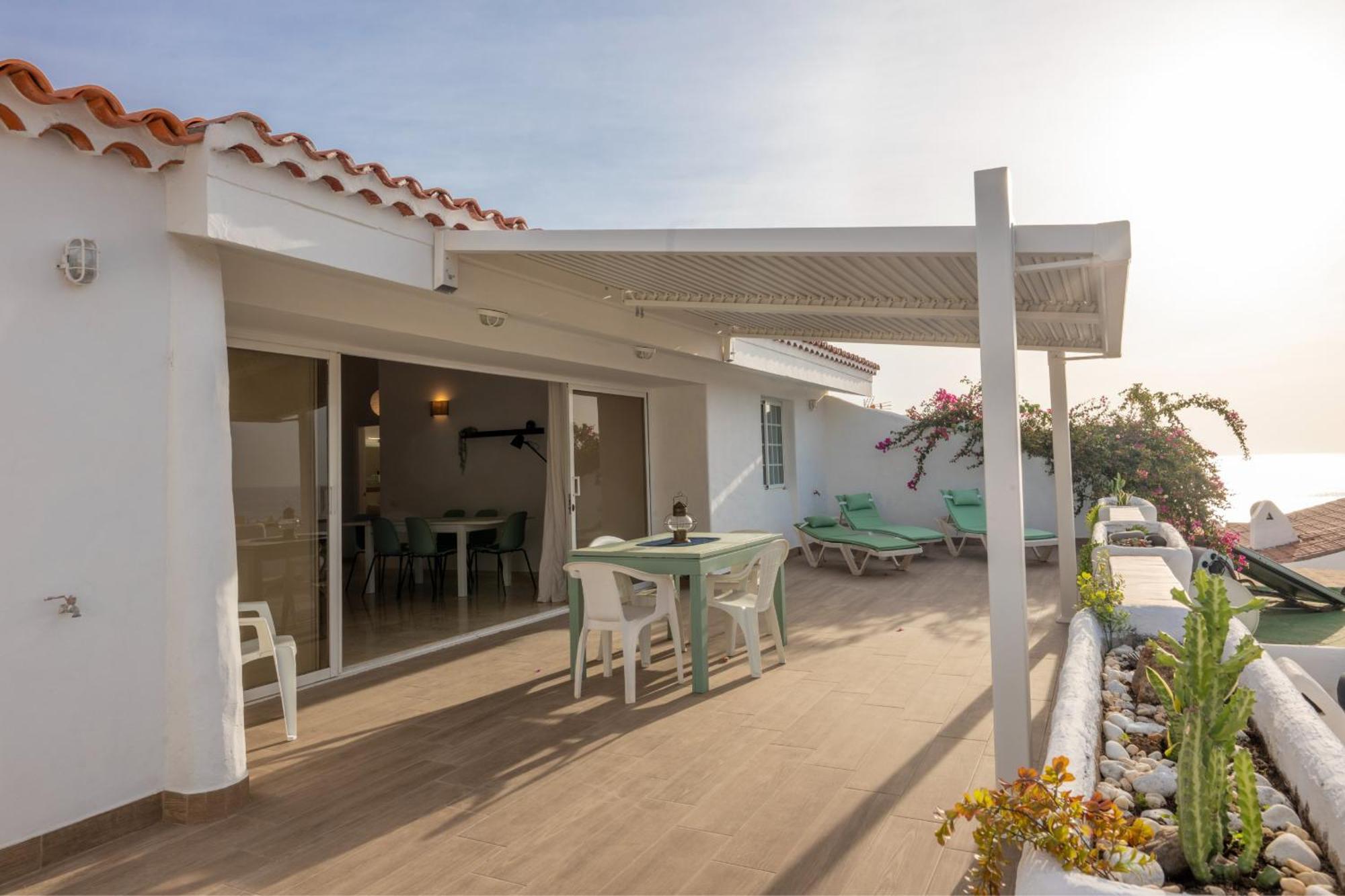 Calala House With Huge Terrace Villa Candelaria Bagian luar foto